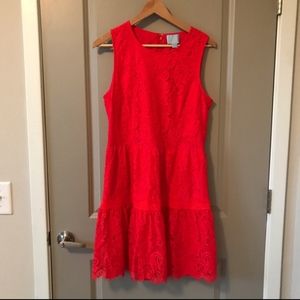 Beautiful Lace Red Dress